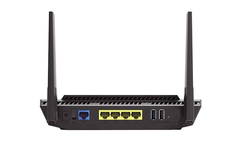 ASUS RT-AX56U Dual Band WiFi 6 Router (Back)