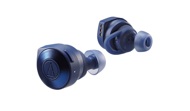Audio-Technica ATH-CKS5TW Solid Bass True Wireless In-Ear Earphones - Blue (IMG 2)