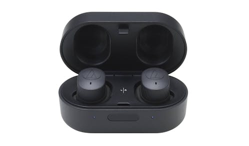 Audio-Technica ATH-SPORT7TW SonicSport True Wireless In-Ear Headphones - Black (Main)