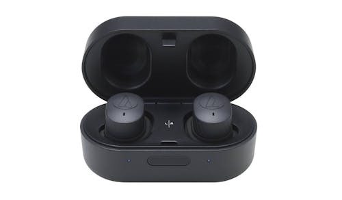 Audio-Technica ATH-SPORT7TW SonicSport True Wireless In-Ear Headphones - Black (Main)