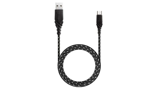Energea DuraGlitz 3M Micro USB Cable - Black