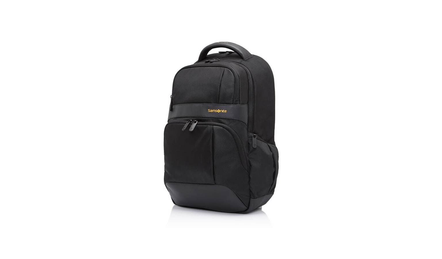 Polyester Samsonite Ikonn Eco Laptop Backpack Black, Number Of
