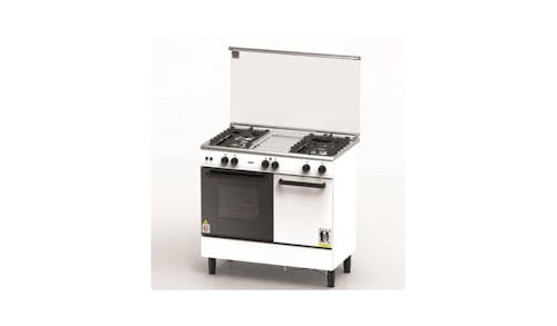 Zanussi ZCG932W Free Standing Gas Cooker with 62L Oven