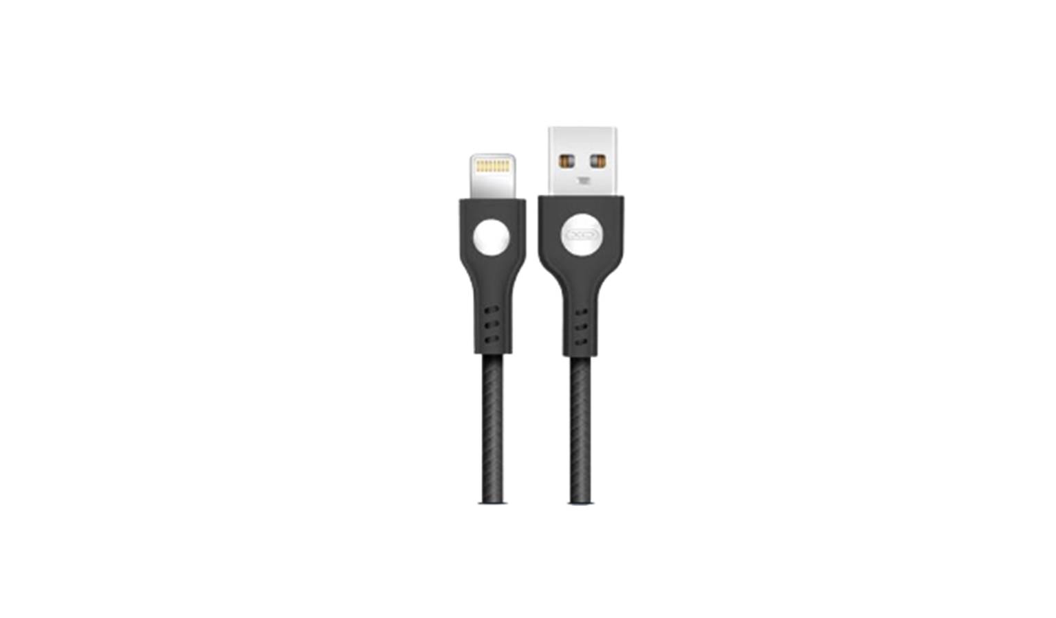 XO NB107A Lightning Cable Black Harvey Norman Malaysia