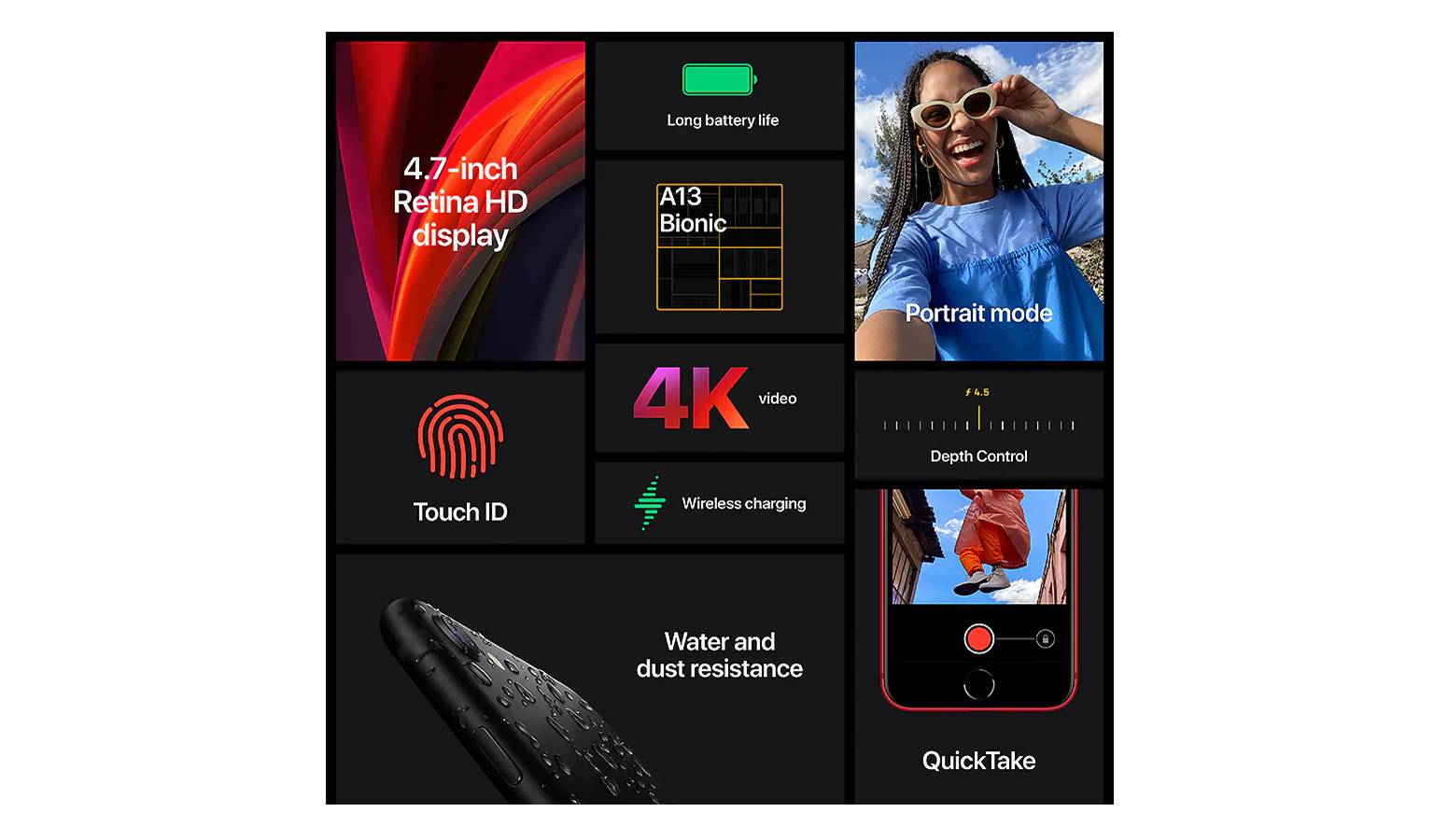 Apple iPhone SE (2020) - (PRODUCT) RED (256GB) | Harvey ...