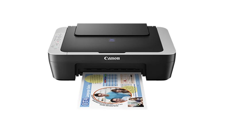 Canon E470 ALL-IN-ONE Inkjet Color Printer - Silver(2)