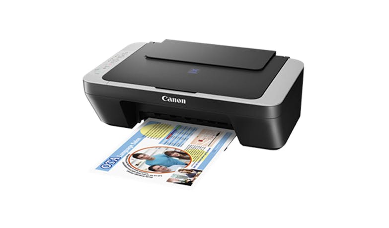 Canon E470 ALL-IN-ONE Inkjet Color Printer - Silver(4)