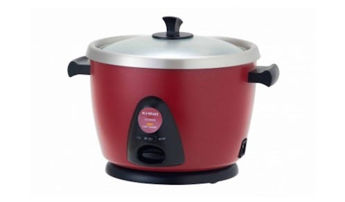 Khind Anshin 1.0L Smart Rice Cooker - Alpha Red (RC-110M)