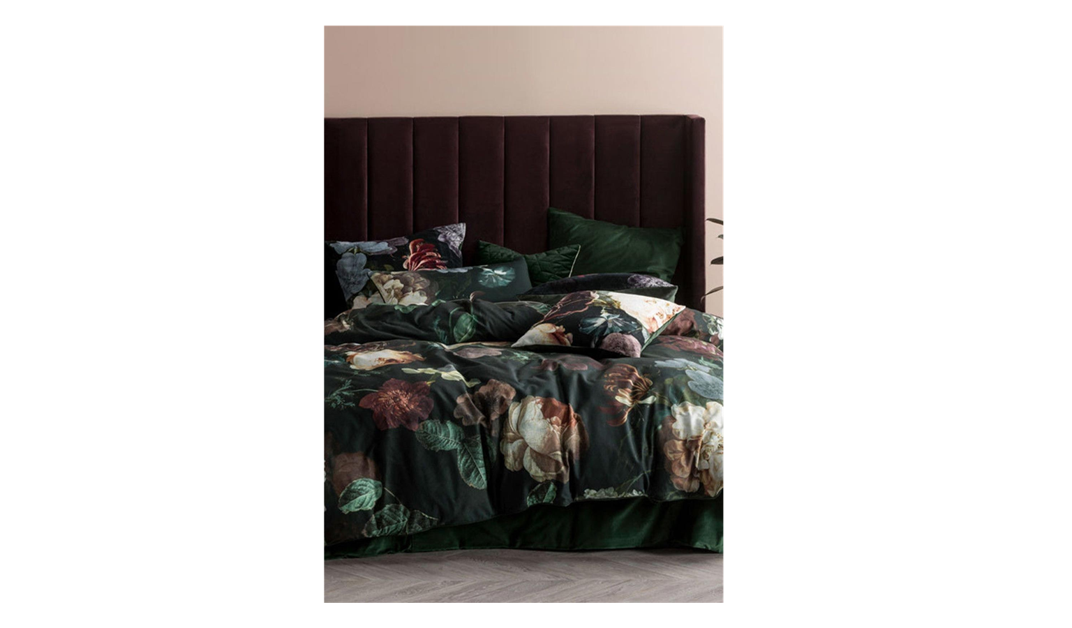 linen house borneo quilt cover set ivy