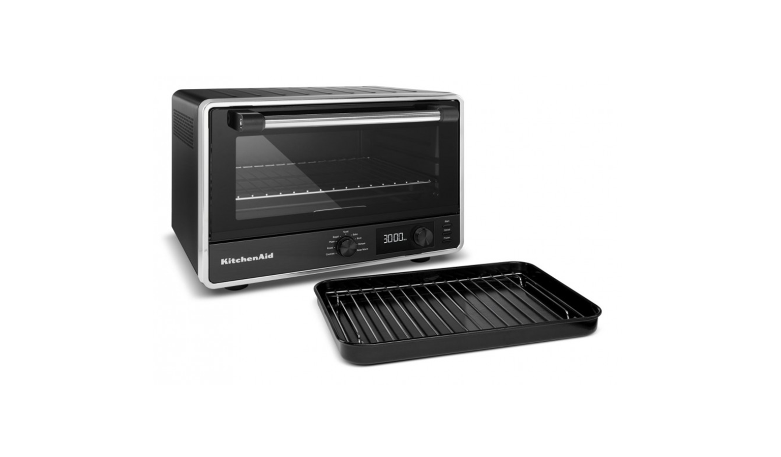 KitchenAid KCO211BBM Digital Countertop Oven Black Matte Harvey