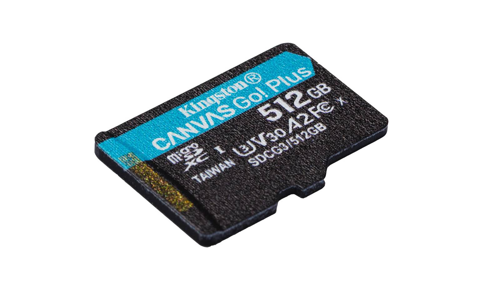 Kingston Canvas Go! Plus (SDCG3) microSD Memory Card (512GB) Harvey