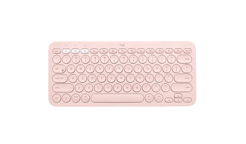 Logitech K380 Multi-device Bluetooth Keyboard - Rose (IMG 1)