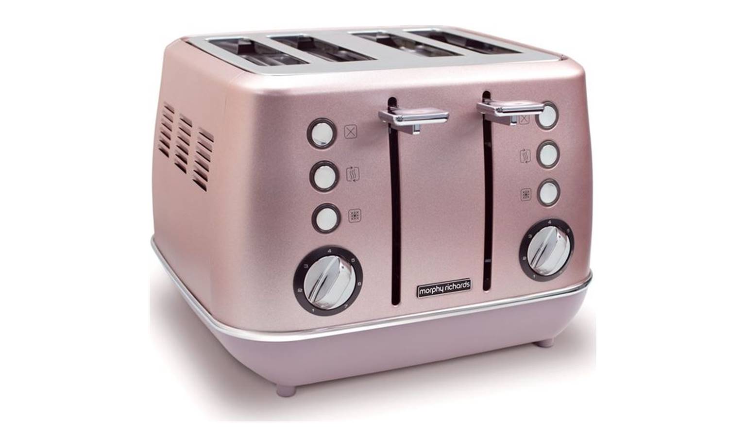 morphy richards rose quartz toaster