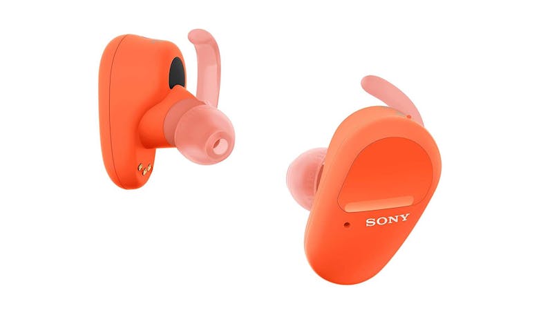 Sony WF-SP800N Truly Wireless Noise Cancelling Headphones for Sports - Orange (IMG 2)