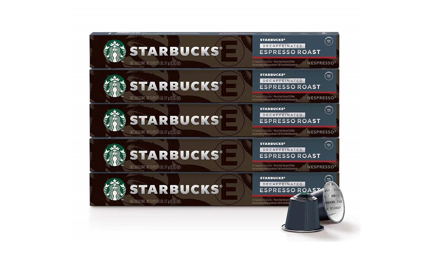 decaf capsules nespresso