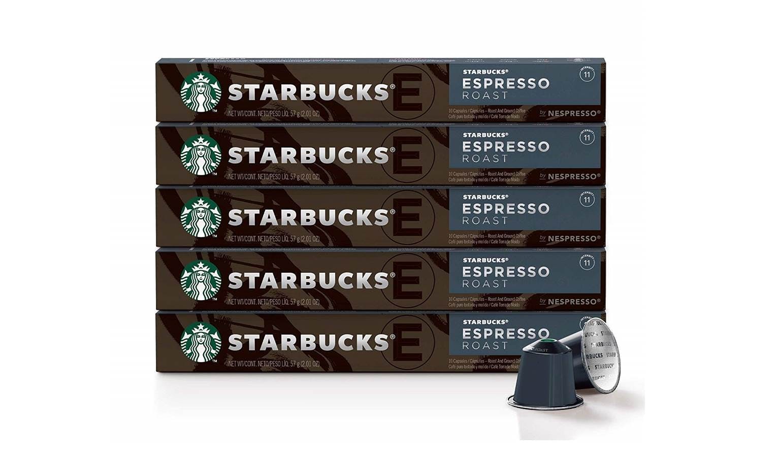 Starbucks Nespresso Coffee Capsules - Espresso Roast