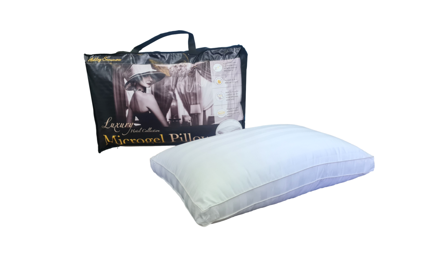 Ashley Summers Luxury Hotel Collection MicroGel Pillow