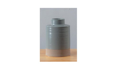 Nicolle 957135 Ceramic Vase 21.5cm - Grey