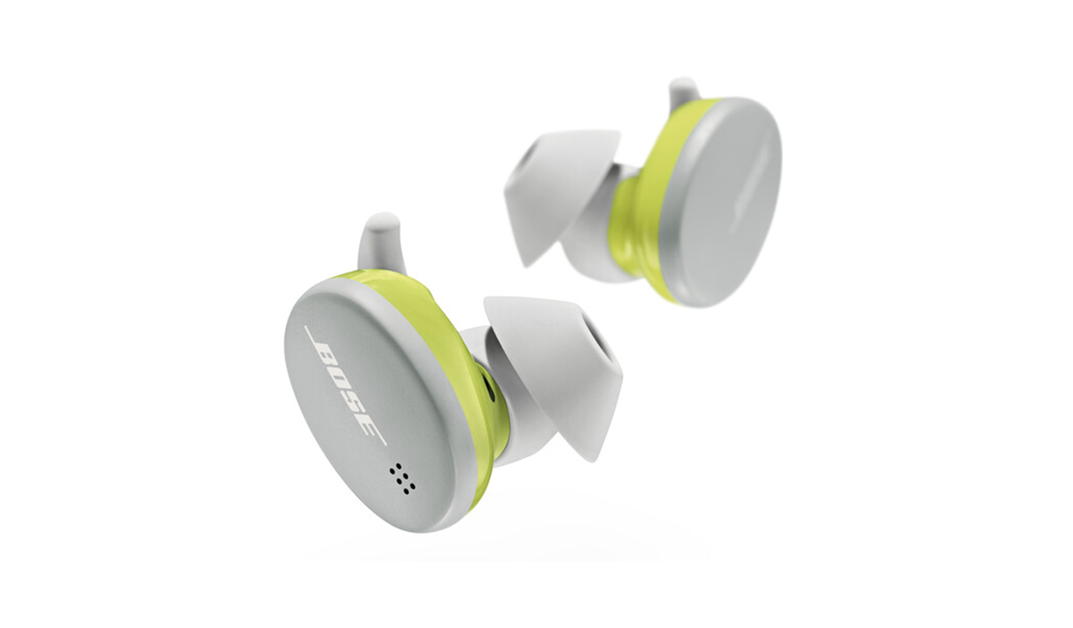 sport earbuds glacier white