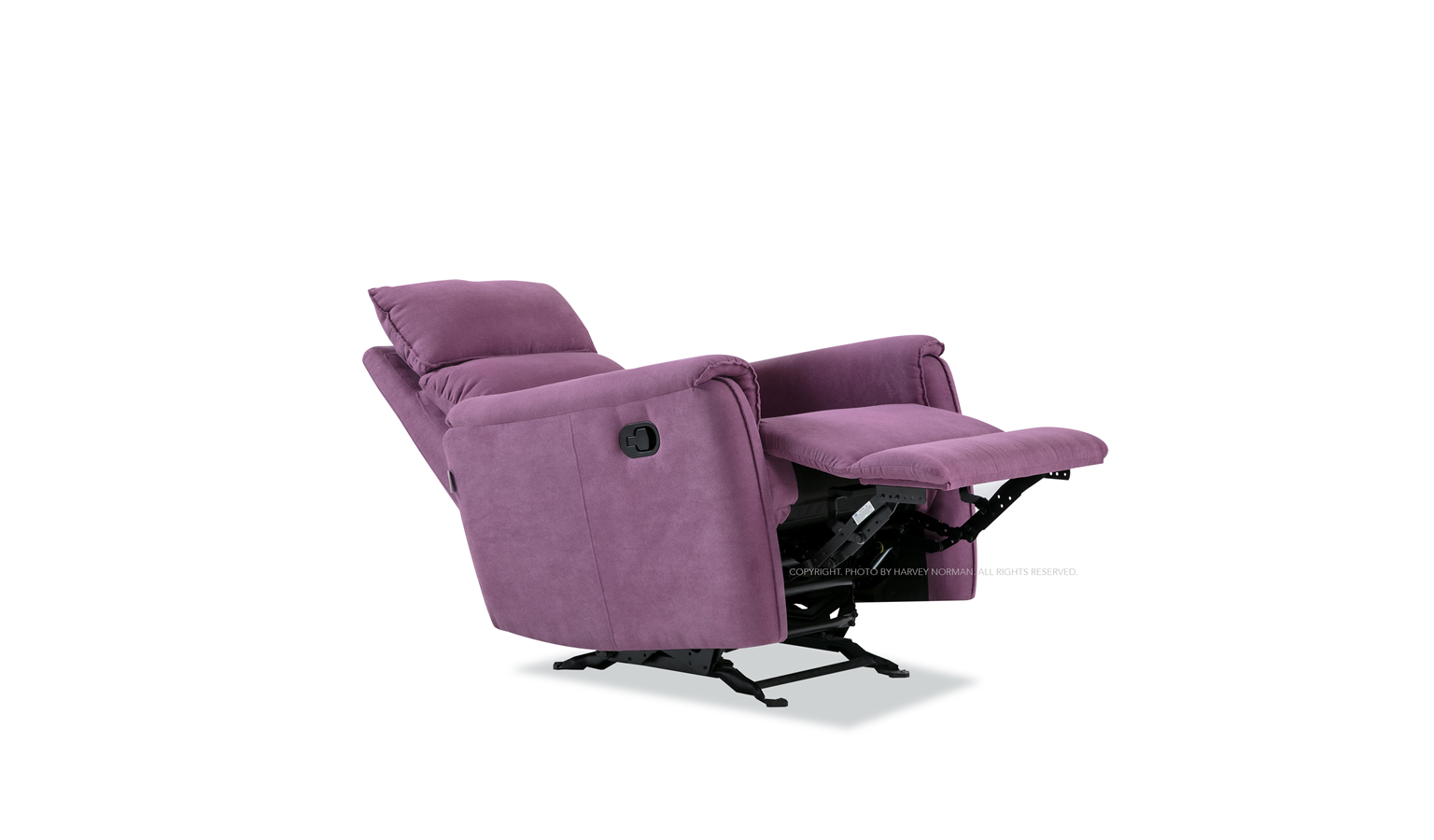 CheersV2 Fabric Manual Rocker Recliner Purple Harvey Norman Malaysia