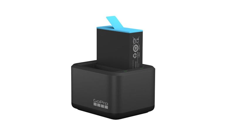 GoPro Dual Battery Charger + Battery for HERO9 Black (2)