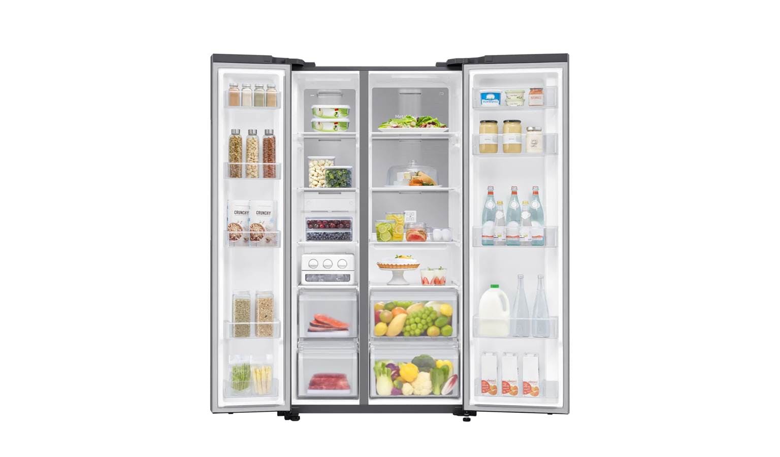 Samsung SpaceMax Side by Side Large Capacity 647L Refrigerator Harvey