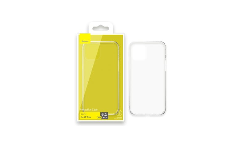 Baseus Simple Case for Apple iPhone 12 Pro 6.1 Inch (2020) - Transparent