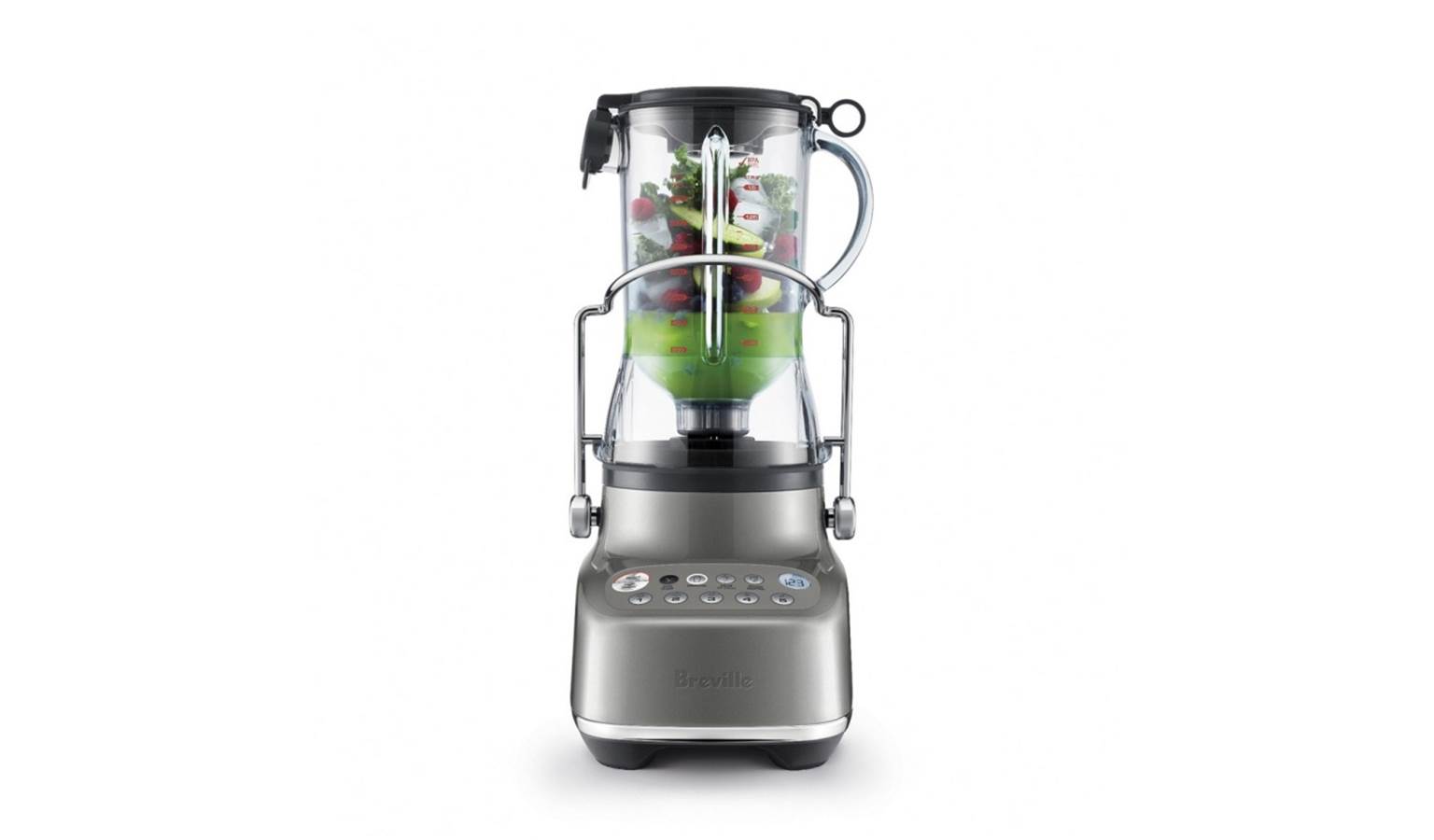 Breville 3X Bluicer Blender Juicer Smoked Hickory (BJB615) Harvey Norman Malaysia