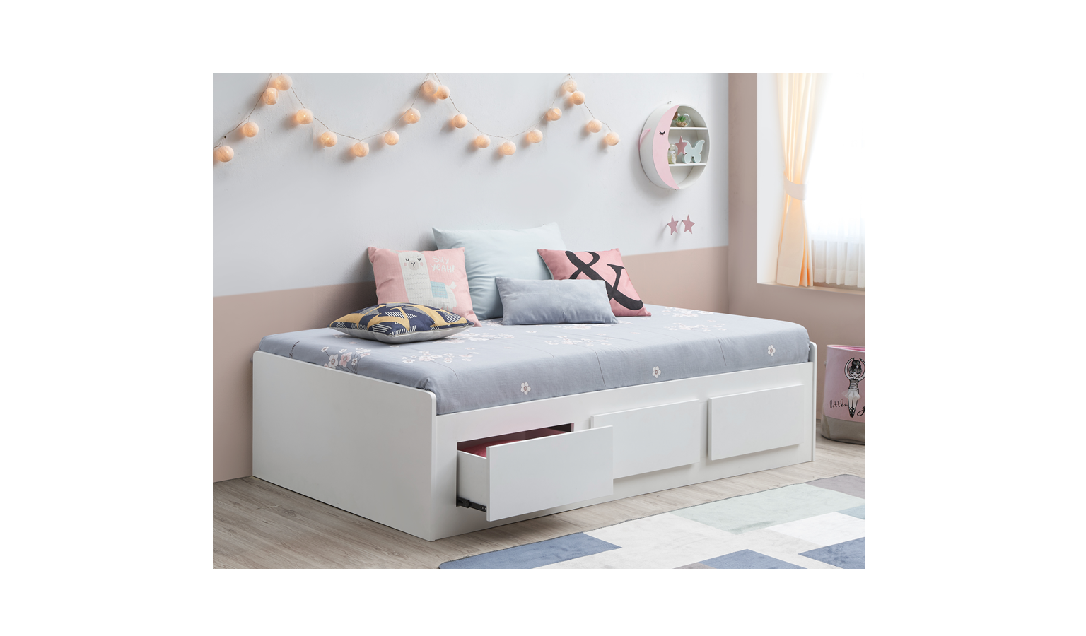Henry Single Daybed With 3 Drawers Harvey Norman Malaysia