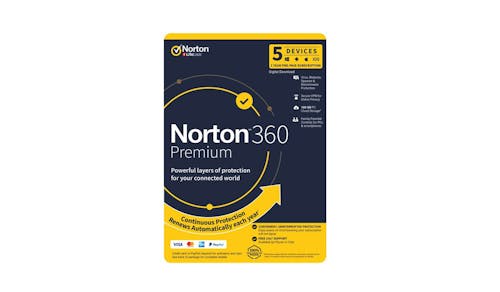 Norton 360 Premium Anti-Virus Add On (1Y5U)