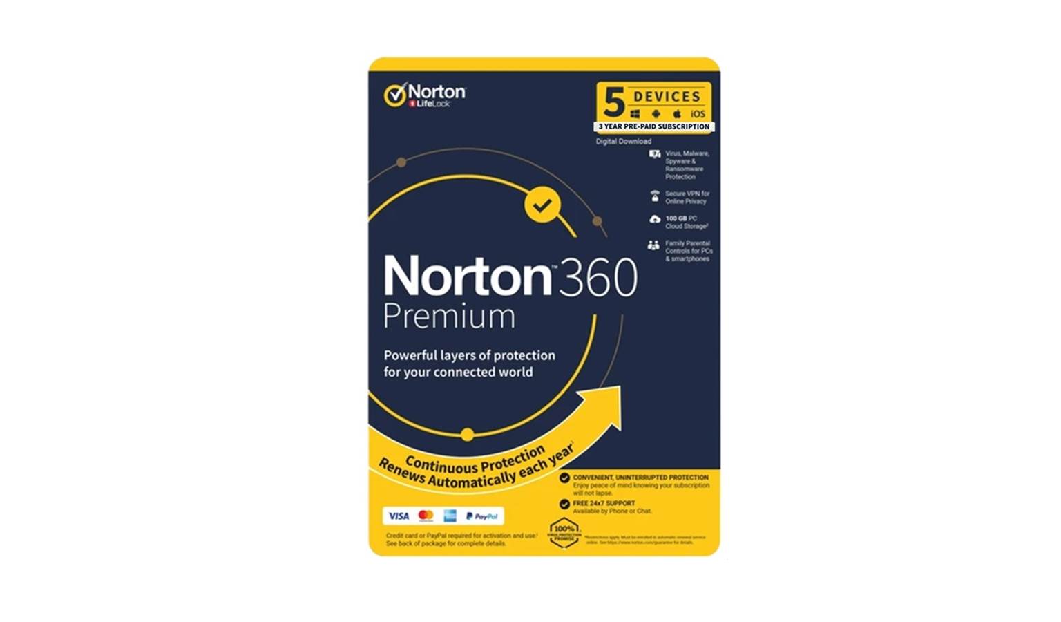 Norton 360 Premium Anti-Virus Add On (3Y5U) | Harvey Norman Malaysia