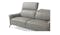 Gino Full Leather 3 Seater Sofa - Light Grey (IMG 5)