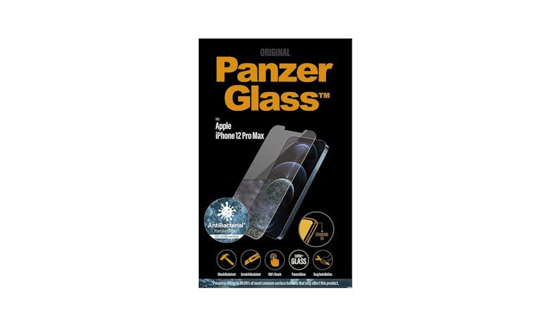 PanzerGlass iPhone 12 Pro Max Screen Protector - Black (IMG 2)