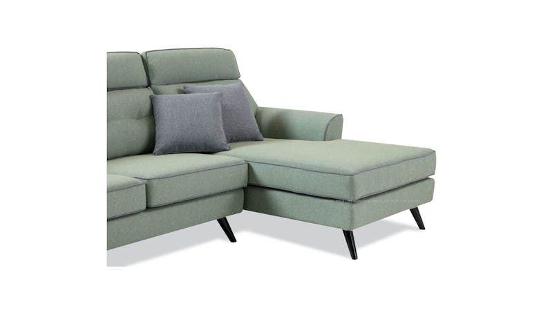 Pasco Fabric L-Shape Sofa - Light Green (IMG 4)