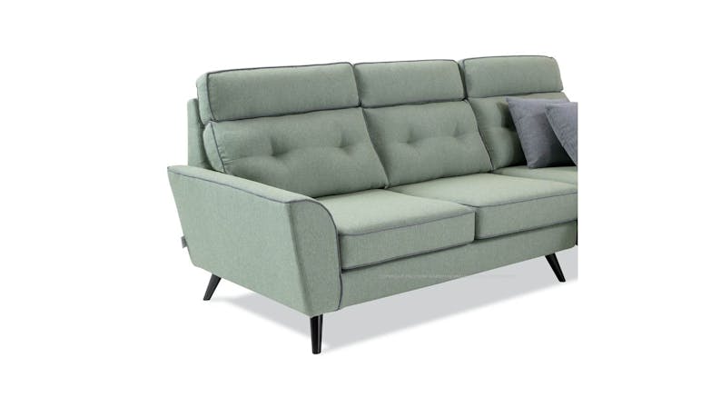Pasco Fabric L-Shape Sofa - Light Green (IMG 5)