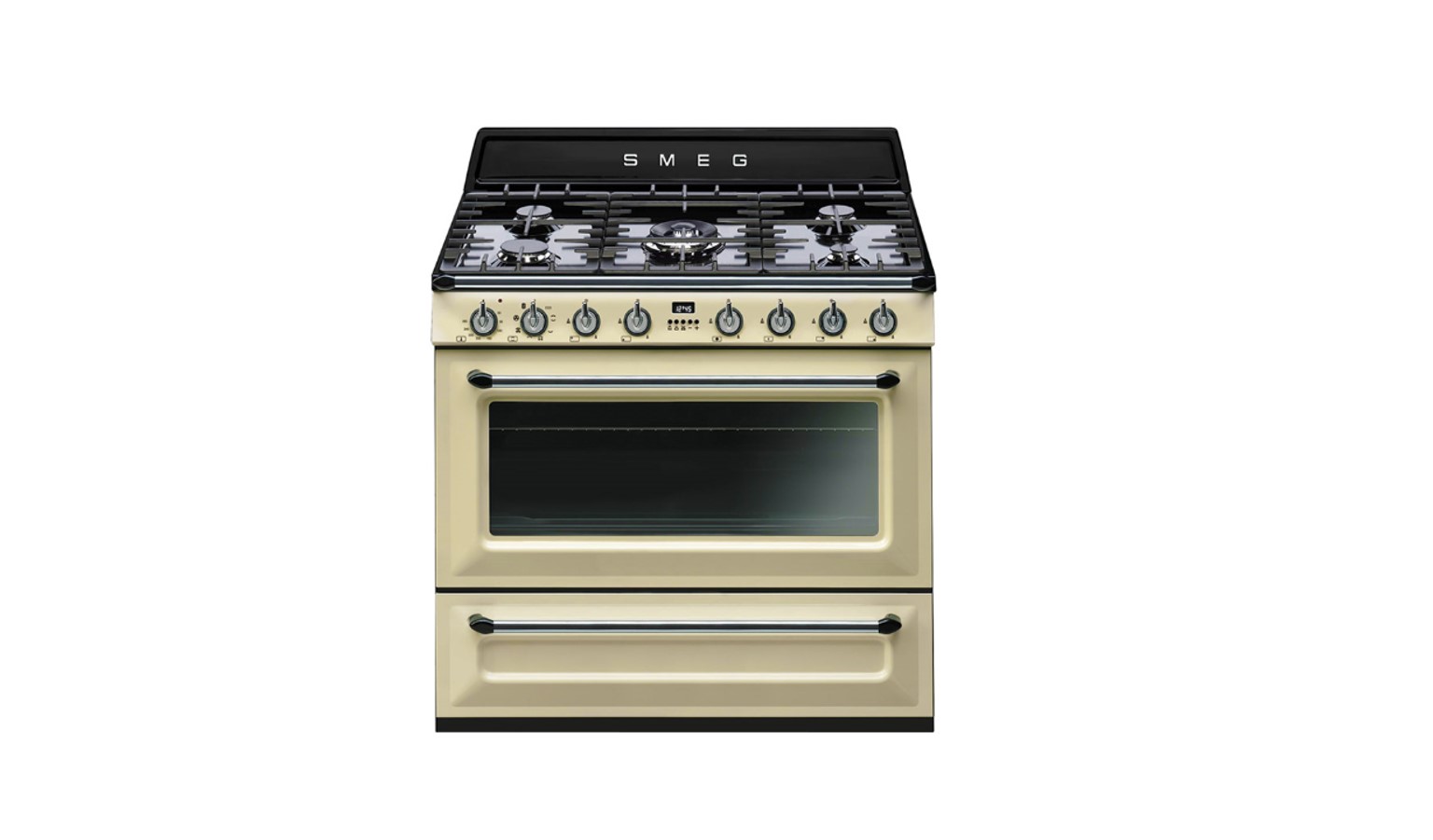 smeg 900mm victoria collection freestanding cooker