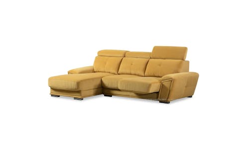 Donna Fabric L-Shaped Sofa (IMG 1)