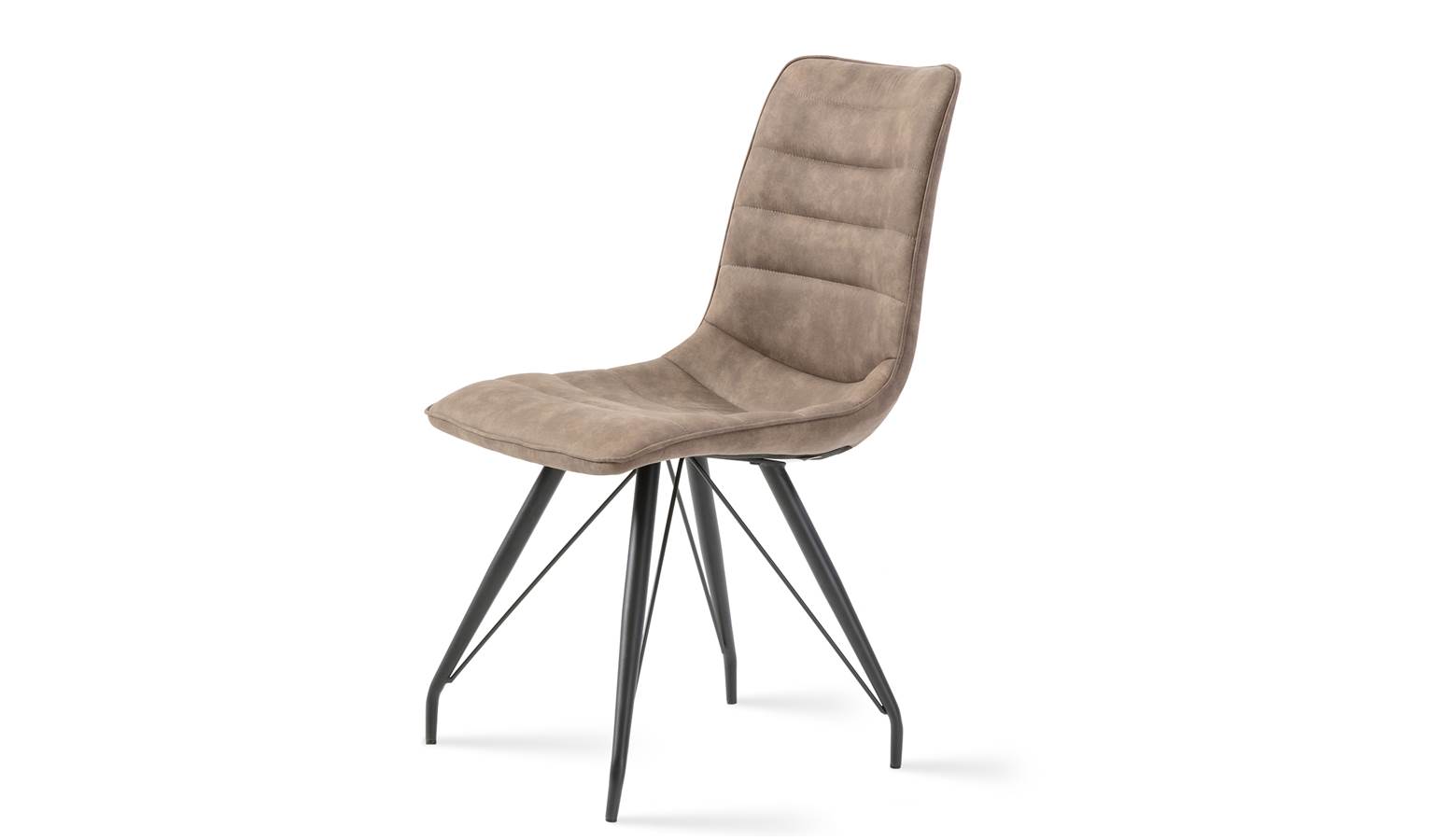 Lohan Dining Chair - Brown & Black (IMG 1)