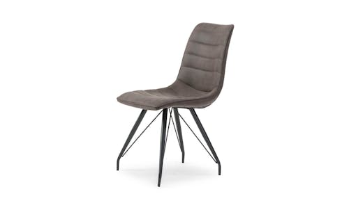 Lohan Dining Chair - M.Grey & Black (IMG 1)