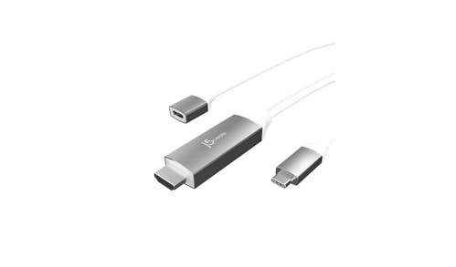 J5 Create USB-C to 4K HDMI Cable With PD100W Pass-Through (IMG 1)