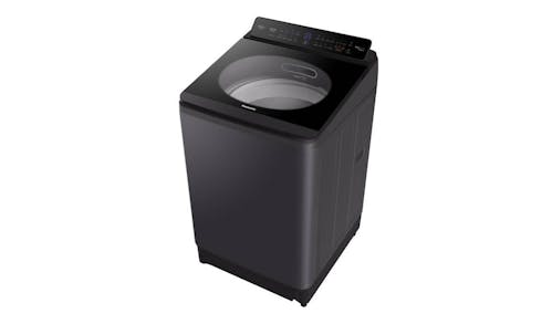 Panasonic 18KG Top Load Washing Machine - Black Silver (NA-FD18V1BRT) - IMG 1