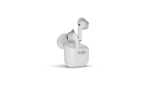 Sudio Nio True Wireless Earphones - White (IMG 1)