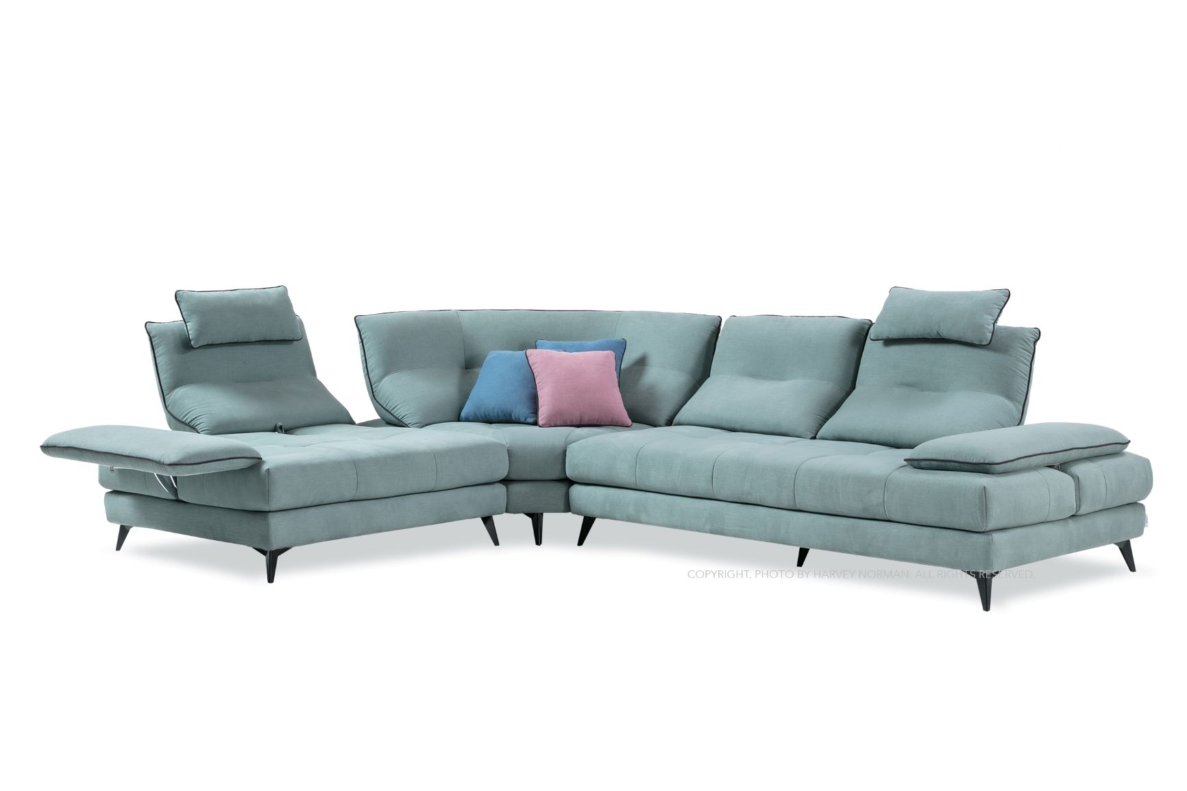 Harvey norman deals l shape sofa