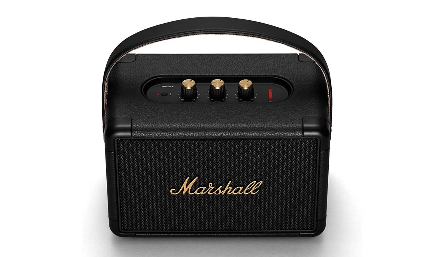 Marshall Kilburn II Portable Bluetooth Speaker - Black & Brass