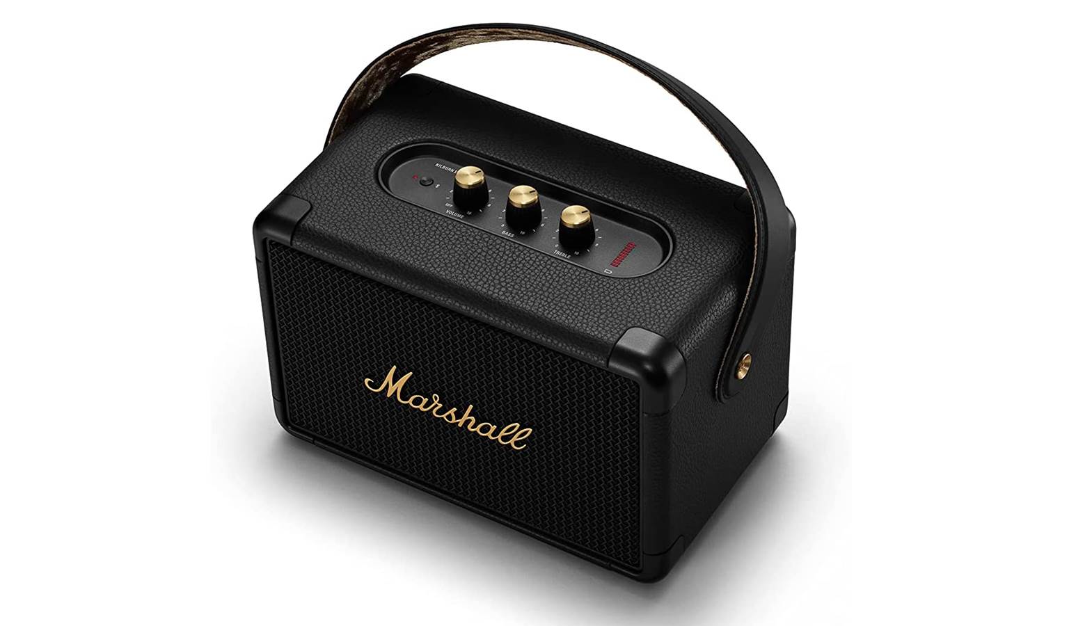 Marshall Kilburn II Portable Bluetooth Speaker - Black & Brass