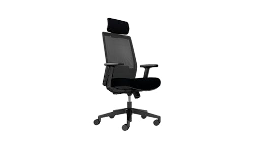 Max Highback V2 Ergonomic Office Chair - Black