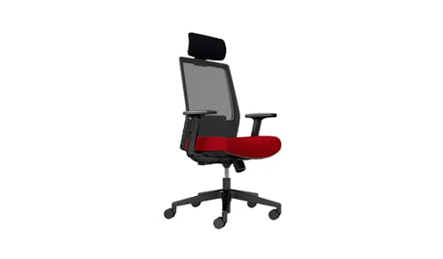 Max Highback V2 Ergonomic Office Chair - Red