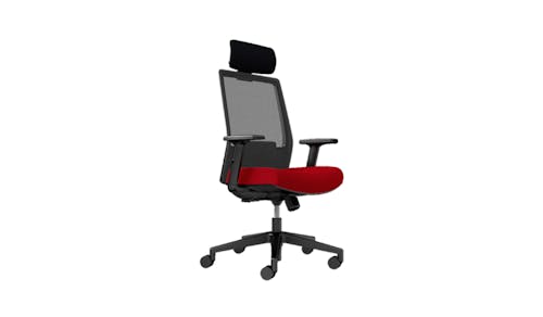 Max Highback V2 Ergonomic Office Chair - Red