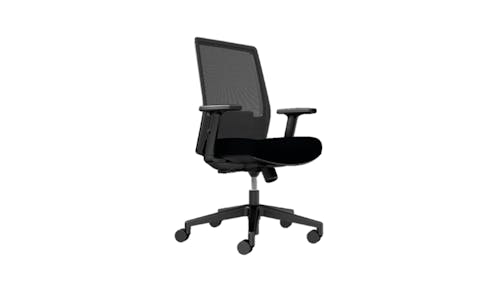 Max MediumBack V2 Ergonomic Office Chair - Black