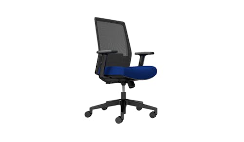 Max MediumBack V2 Ergonomic Office Chair - Blue